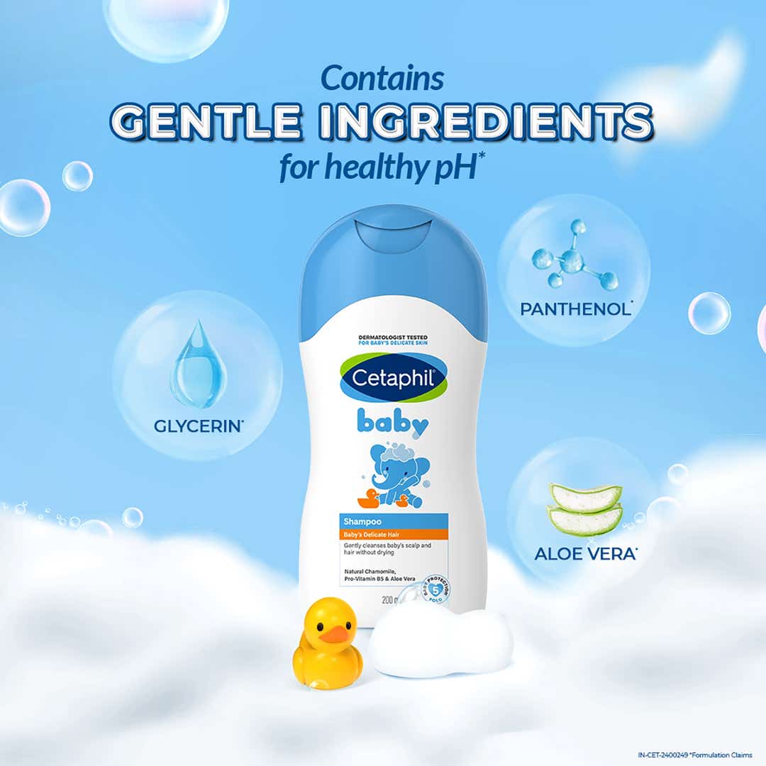 Cetaphil Baby Shampoo Baby Delicate Hair 200ml