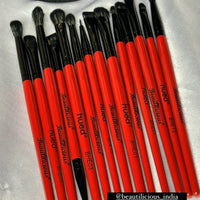 BEAUTILICIOUS Hued Collection Brush Kit (25 Pcs.) + Free Onyx Glam Brush book (Brush folder)
