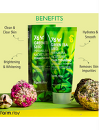 FARMSTAY Green Tea Seed Premium Moisture Cleansing Foam 100ml