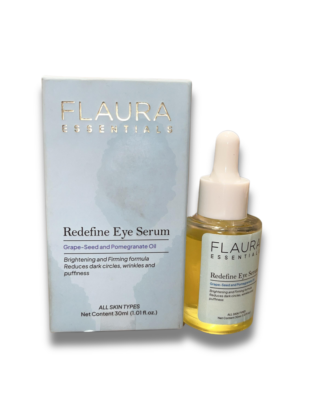 FLAURA ESSENTIALS Redefine Eye Serum Grape-Seed and Pomegranate Oil 30ml