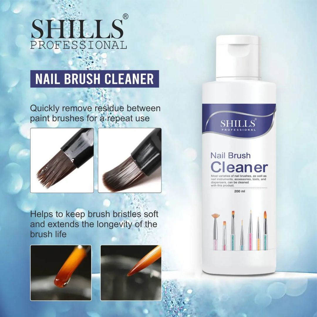 Shills Professional Nail Brush Cleanser 200ml