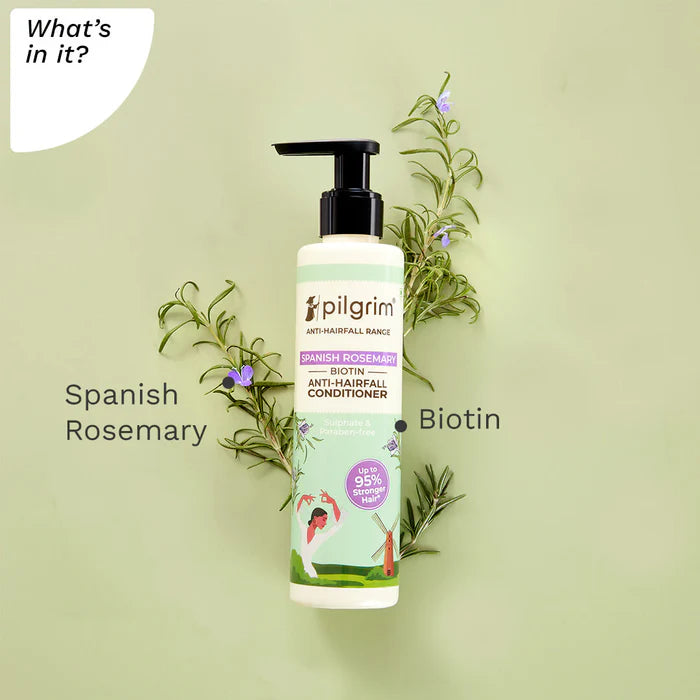 PILGRIM Spanish Rosemary & Biotin Anti-Hairfall Conditioner 200ml