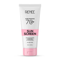 RENEE Pore Minimising Sunscreen SPF 70 with 3% multivitamins, 2% Peptides and 2% Niacinamide 50ml