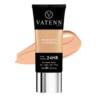 VATENN ITALY ITALIAN MATTE FOUNDATION 607 CLEAR BEIGE 30ml