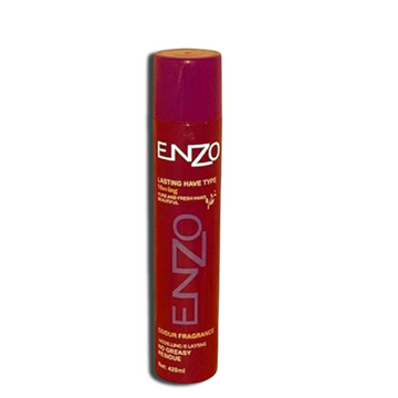 Enzo Odour Fragrance Cherry Modelling is Lasting Hair Spray 420ml