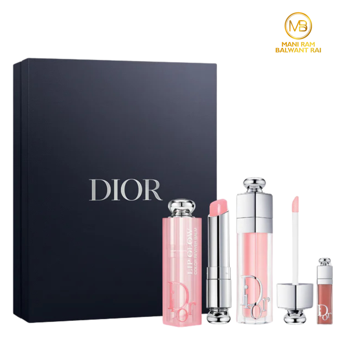 Dior Addict Natural Glow Set Lip Balm and Plumping Gloss - 3 Products