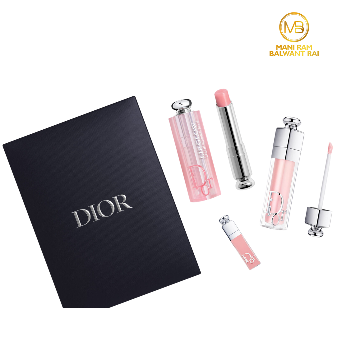 Dior Addict Natural Glow Set Lip Balm and Plumping Gloss - 3 Products