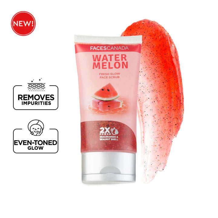 Faces Canada Water Melon Fresh Glow Face Scrub 70g