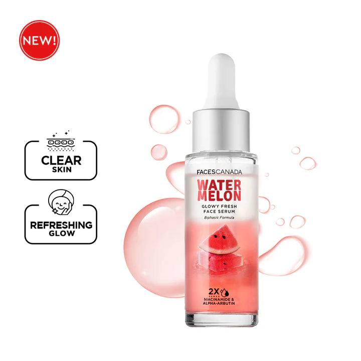 Faces Canada Water Melon Glowy Fresh Face Serum 27ml