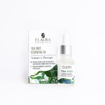 FLAURA ESSENTIALS TEA TREE ESSENTIAL OIL NATURE'S THERAPY 15ML