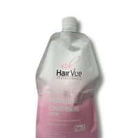 Hair Vue Professionals Smoothing & Straightening Cream Conditioning Cream No.1 And No.2 Combo