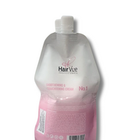 Hair Vue Professionals Smoothing & Straightening Cream Conditioning Cream No.1 And No.2 Combo