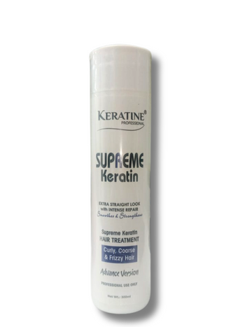 Keratine Professional Superme Keratin Extra Straight Look With Intense Repair Professional Use Only 300ml