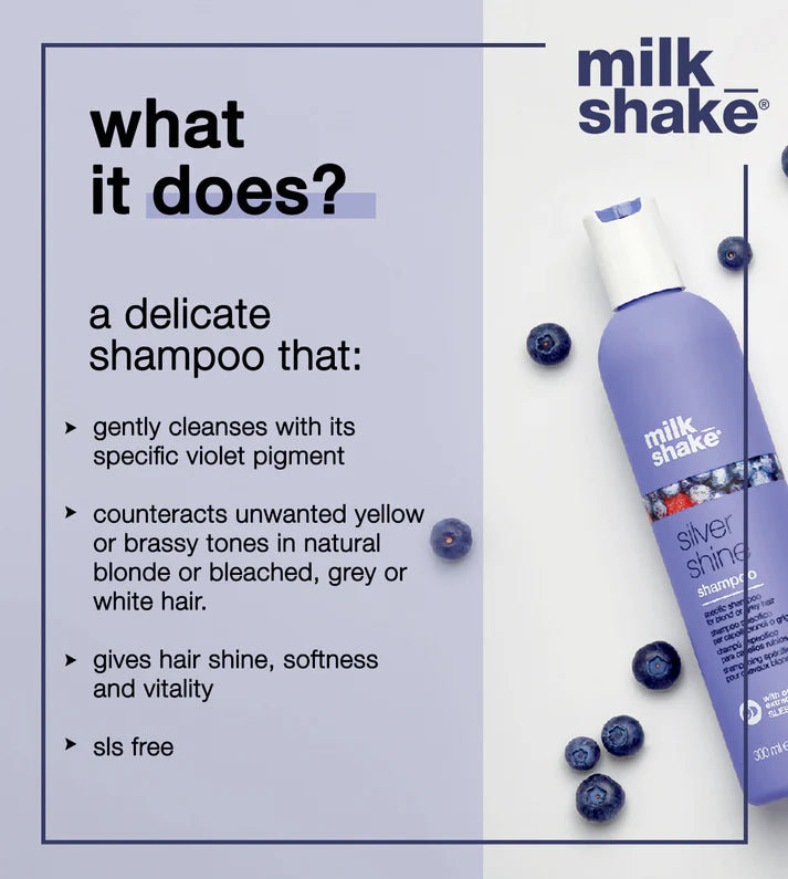 milk shake silver shine shampoo 300ml