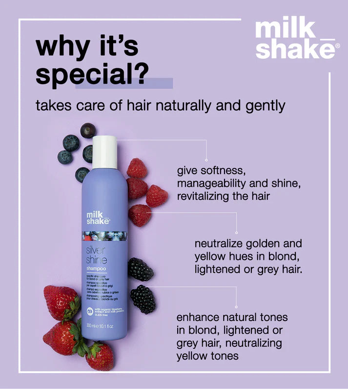 milk shake silver shine shampoo 300ml