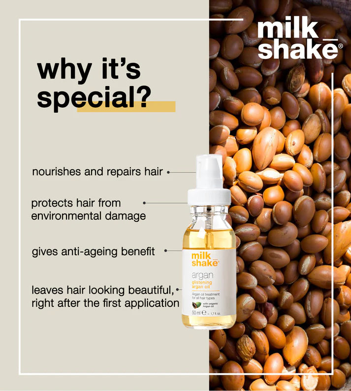 milk shake  glistening argan oil 50ml