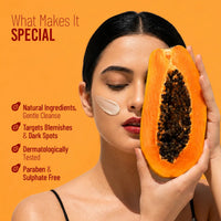 Oshea Herbals Papaya Clean Anti Blemish Facewash - 150 gm
