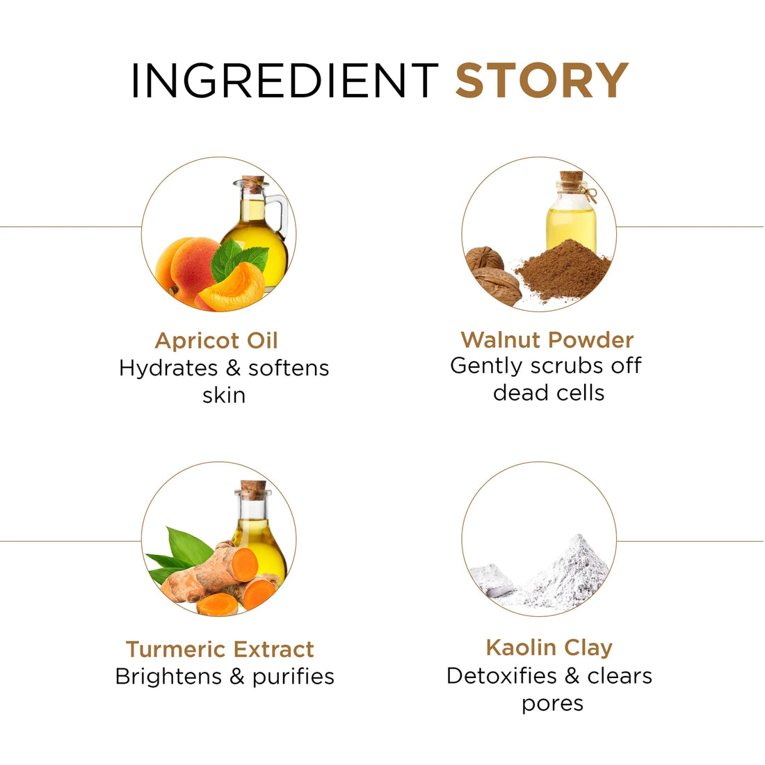 Oshea Herbals Aprifresh Apricot Face Scrub 100g