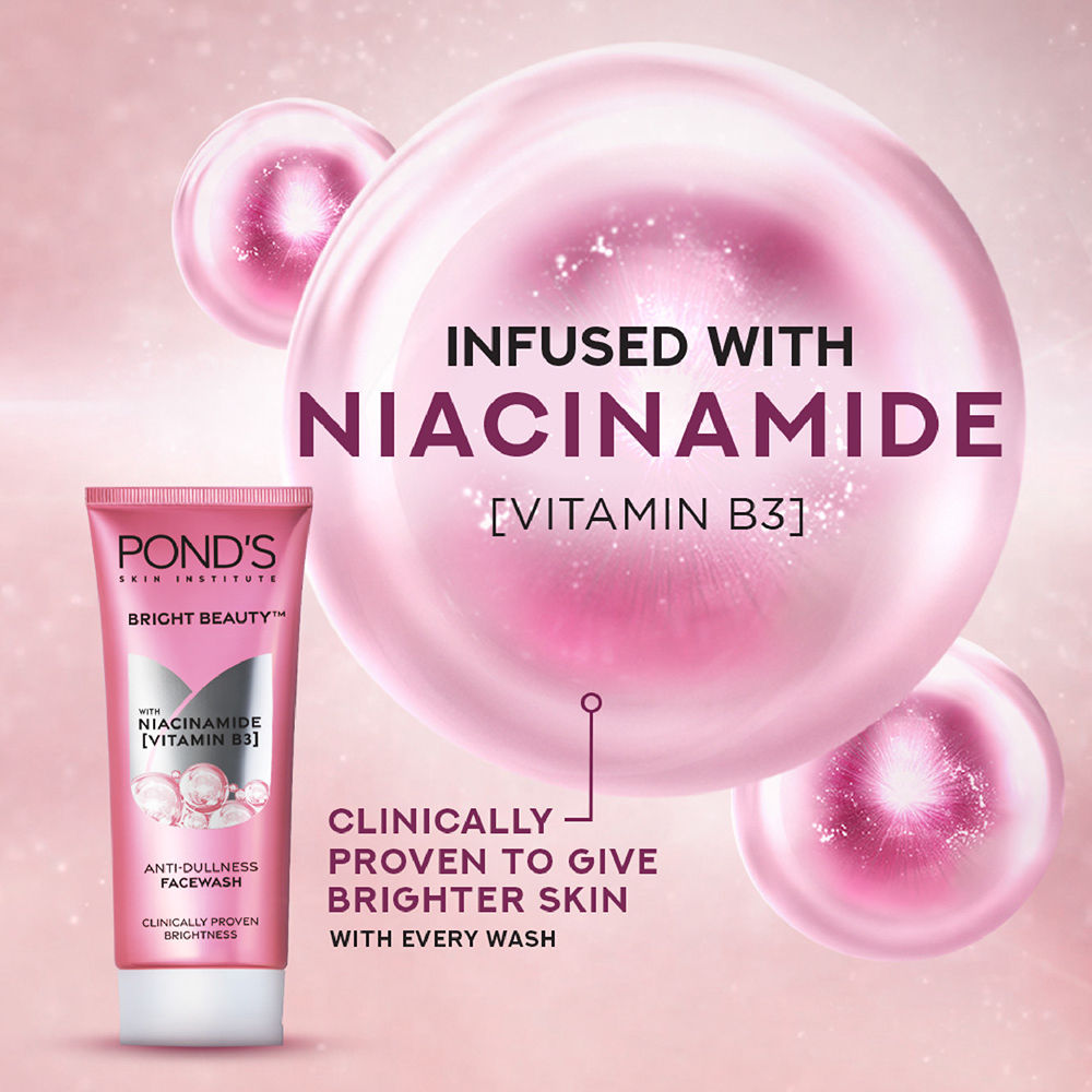 Ponds Bright Beauty Facewash With Niacinamide - Pack Of 2 (2pcs)