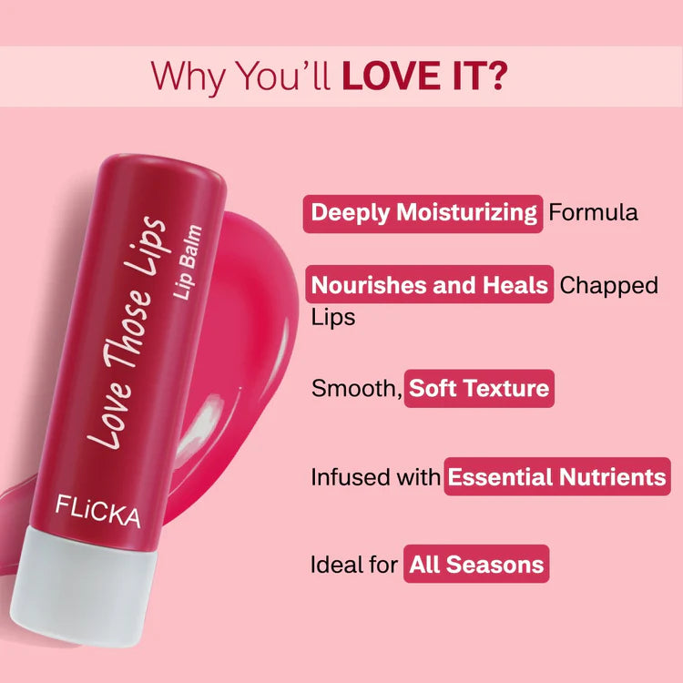 Flicka Love those lips - Lip Balm