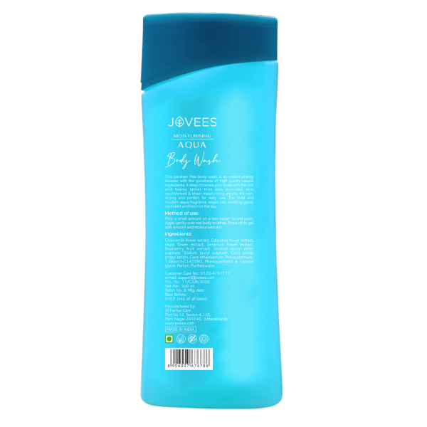 Jovees Aqua Body Wash |Infused with refreshing fragrance of Lavender