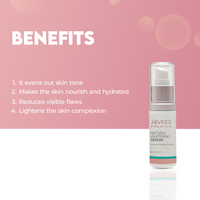 Jovees Premium Natural Whitening Serum | Clarifies & Hydrates 50ml