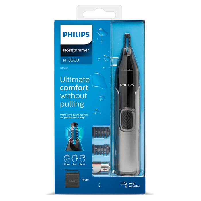 Philips Nose trimmer series 3000 Nose, ear & eyebrow trimmer NT3650/16