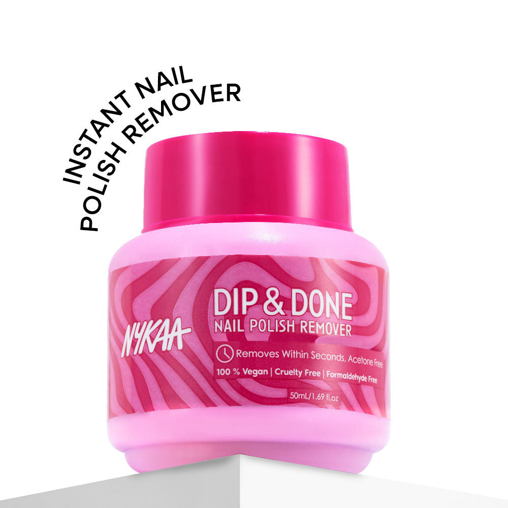 Nykaa Cosmetics Dip & Done Nail Polish Remover 50ml
