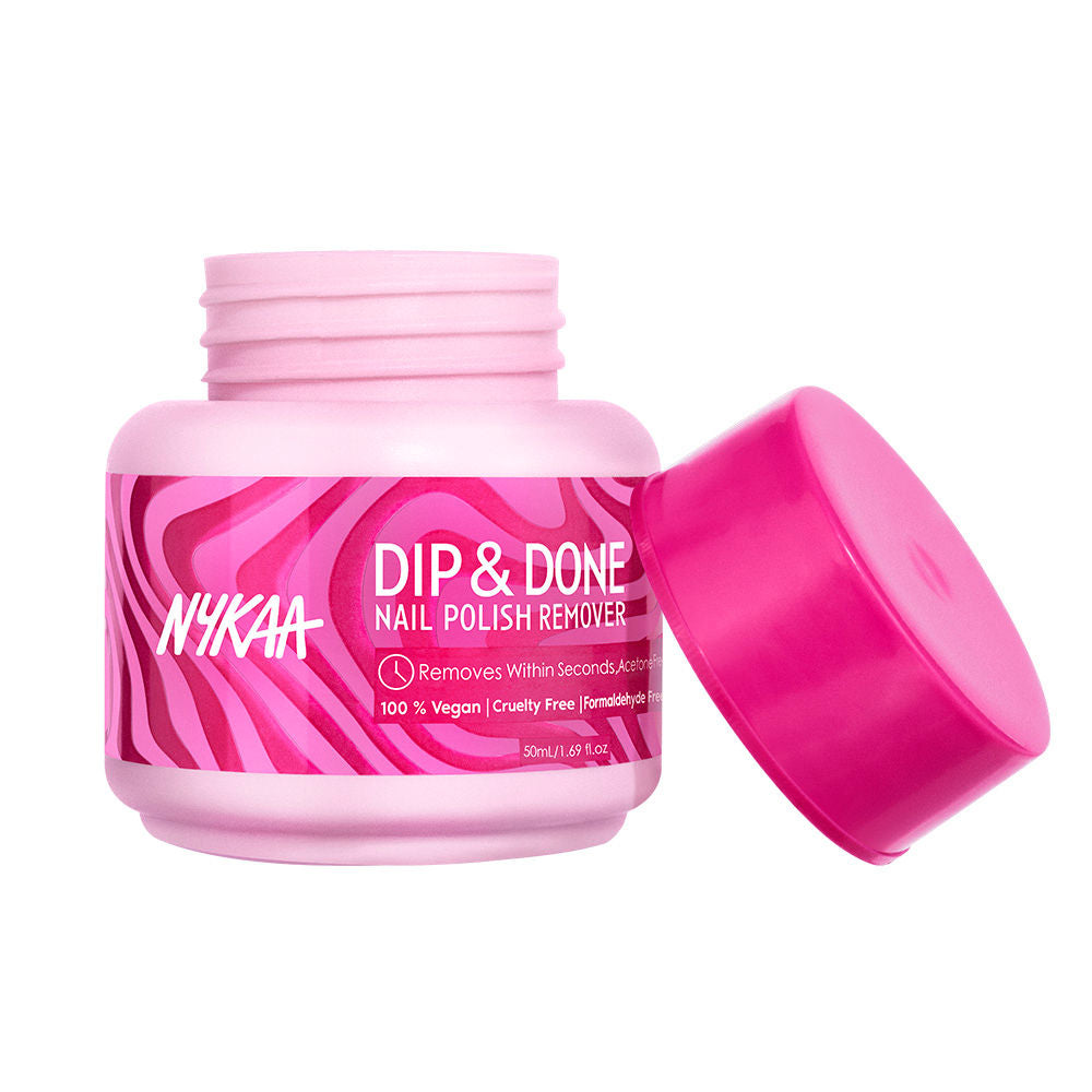 Nykaa Cosmetics Dip & Done Nail Polish Remover 50ml