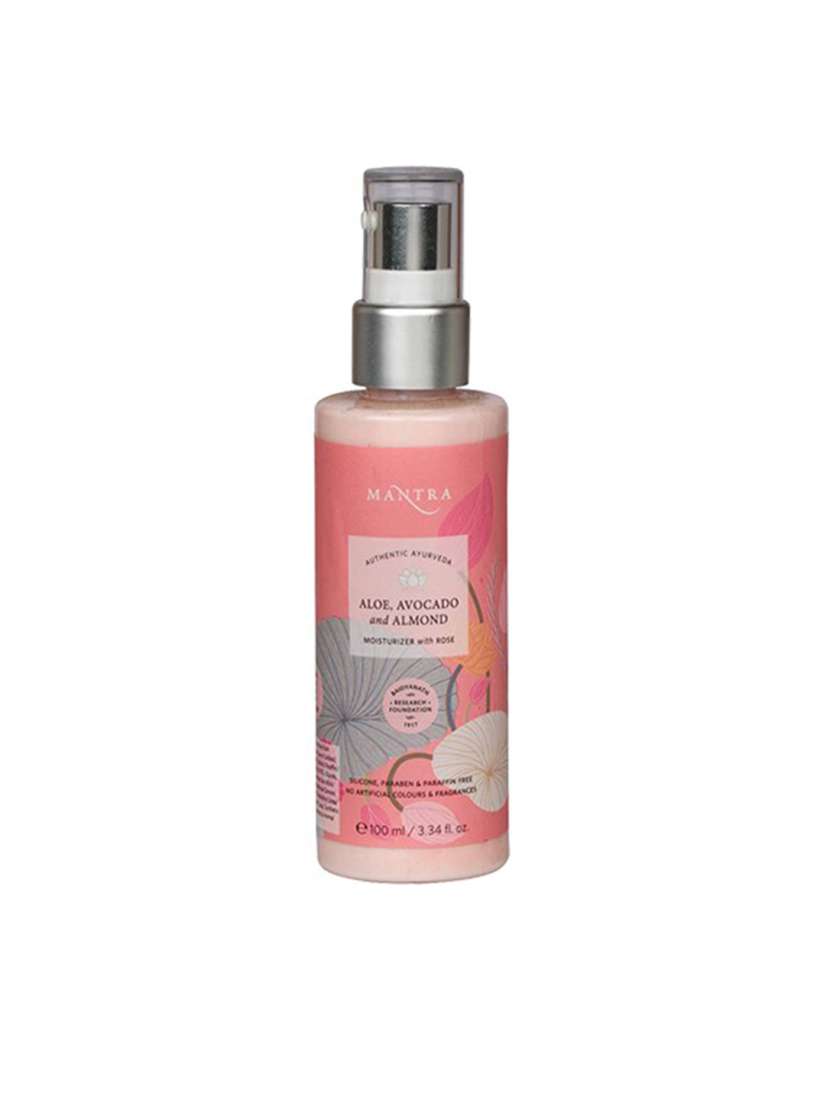 Mantra Aloe, Avocado And Almond Moisturiser With Rose 100ML