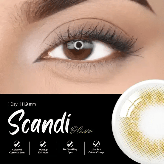 O-LENS 1 Day - Coloured Contact Lens (Daily) - 5 Pair(10pcs)