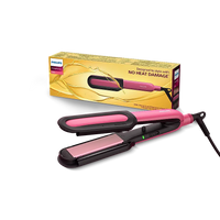 Philips Straightener designed for No Heat Damage I Uniquely designed NourishCare & SilkProtectCare for Styling with heat protection | BHS522/00