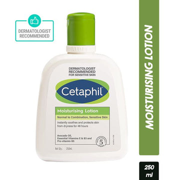 Cetaphil Moisturising Lotion For Dry To Normal Sensitive Skin - Dermatologist Recommended 250ml