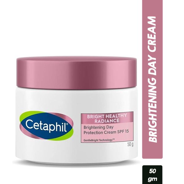 Cetaphil Brightening Day Cream with Niacinamide reduces Dark spots, Dermatologist SPF 15 50gm