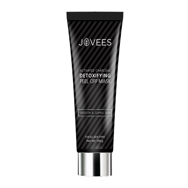 Jovees Activated Charcoal Detoxifying Peel Off Mask | Clarifies 100g