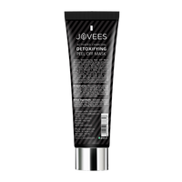 Jovees Activated Charcoal Detoxifying Peel Off Mask | Clarifies 100g