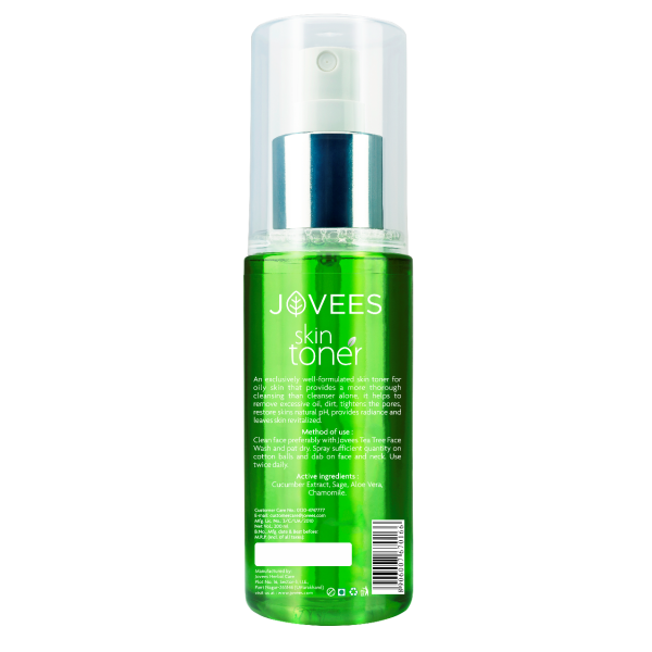 JOVEES HERBAL HYDRATING CUCUMBER SKIN TONER | OILY & ACNE PRONE SKIN 200ML