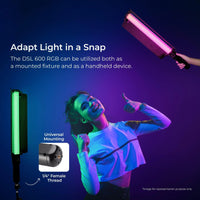 Digitek DSL-600 RGB is a Portable Handheld RGB LED Light Wand