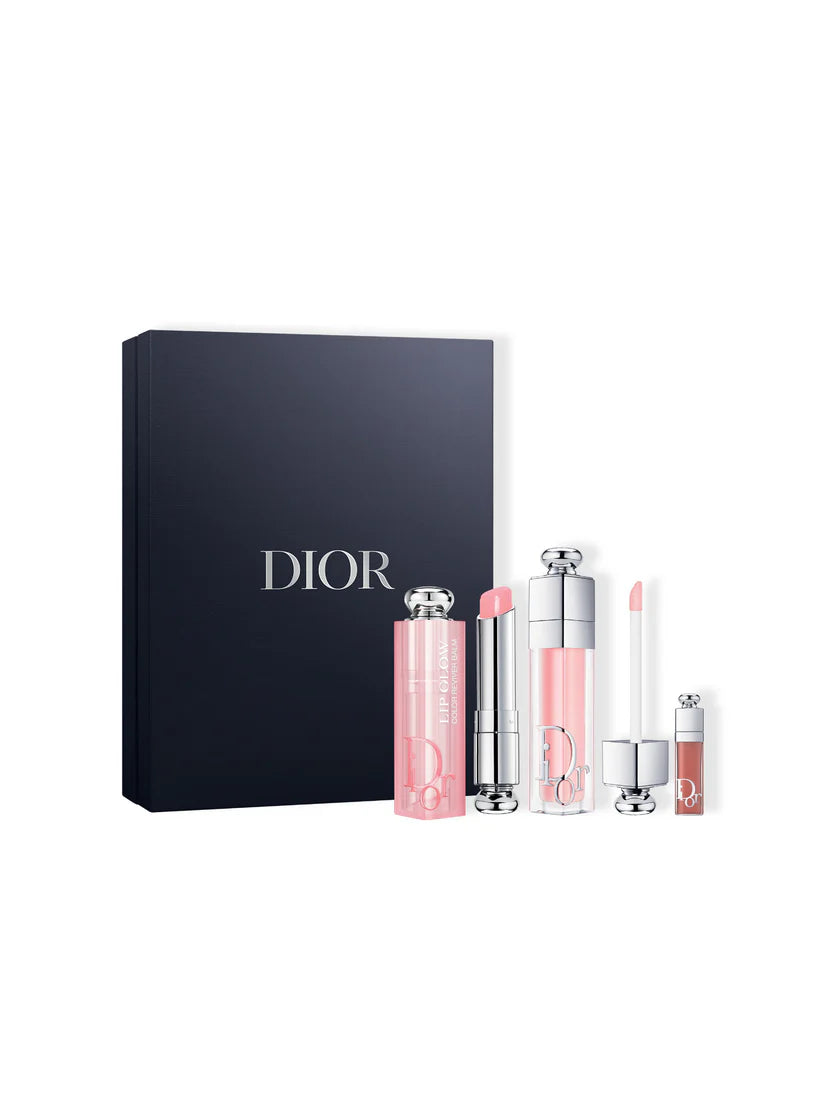 Dior Addict Natural Glow Set Lip Balm and Plumping Gloss - 3 Products