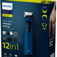 Philips One Tool Ultimate Styling Series 7000 12-in-1, Face, Hair and Body