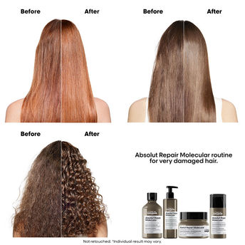 LOreal Professionnel Absolut Repair Molecular Deep Repairing Leave-In Mask Cream For Very Damaged Hair (100ml)