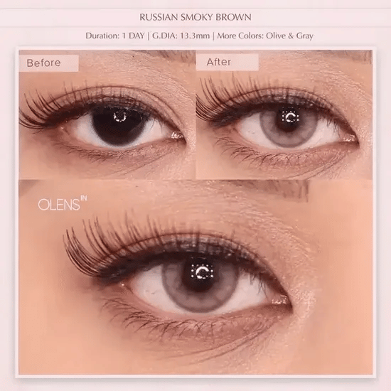 O-LENS 1 Day - Coloured Contact Lens (Daily) - 5 Pair(10pcs)