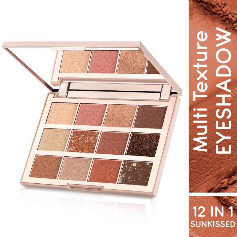 Kay Beauty Multi Texture Eyeshadow Palette - Sunkissed (15g)