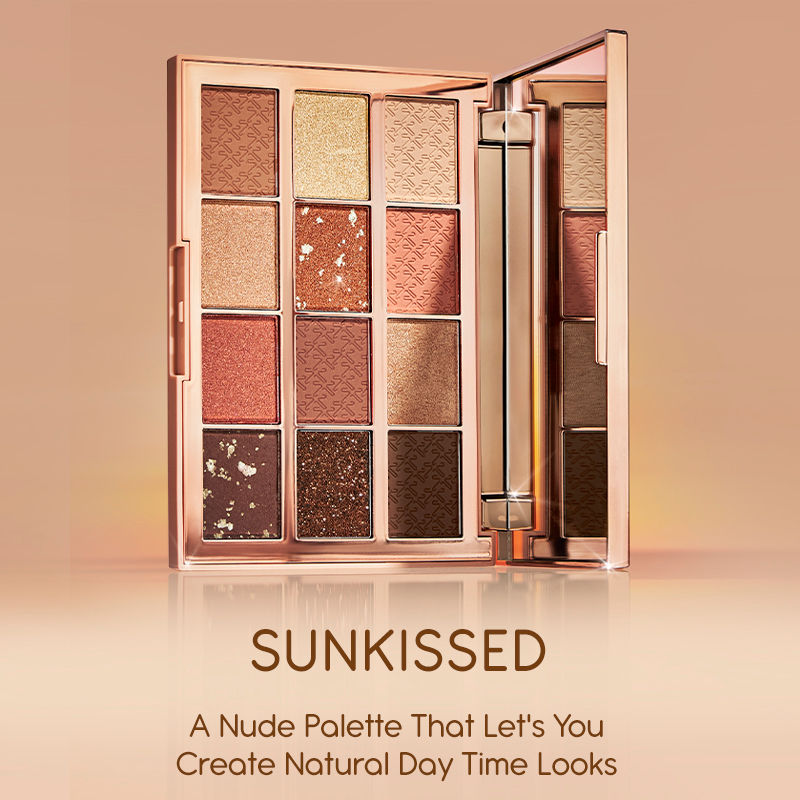 Kay Beauty Multi Texture Eyeshadow Palette - Sunkissed (15g)