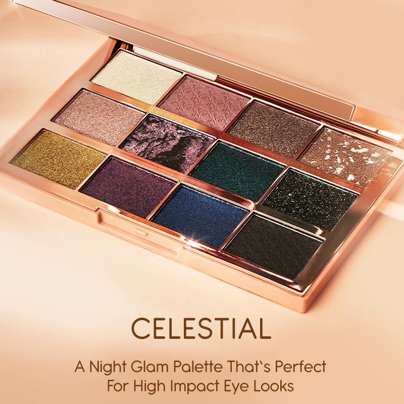 Kay Beauty Multi Texture Eyeshadow Palette - Celestial (15g)