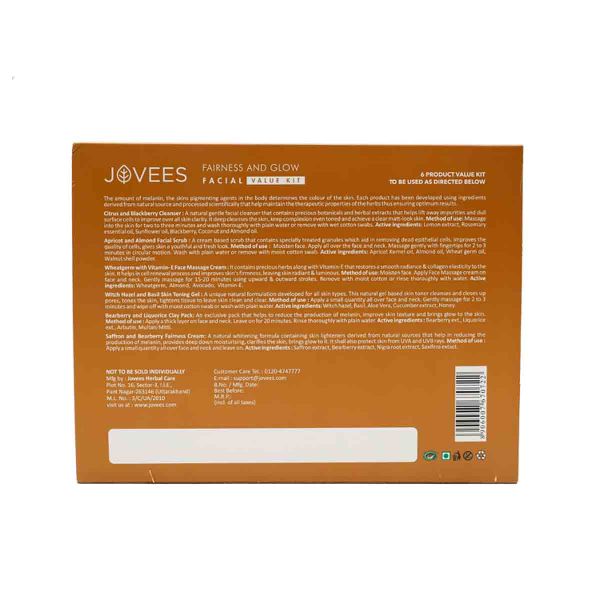 Jovees Herbal Fairness & Glow Facial Value Kit