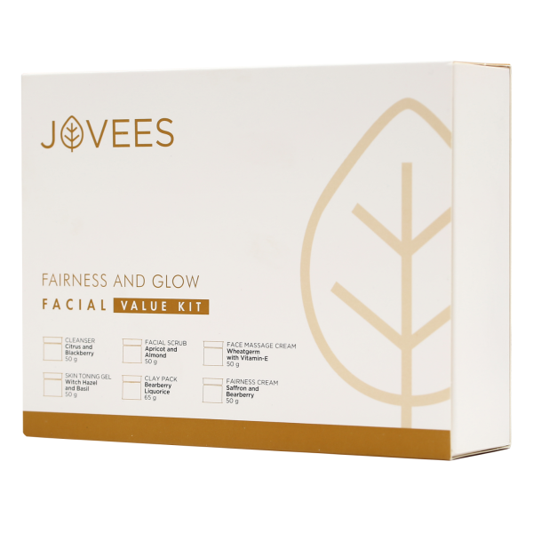 Jovees Herbal Fairness & Glow Facial Value Kit