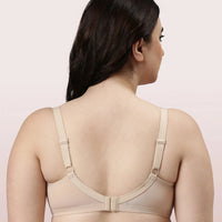 Enamor FB06 Full Support Classic Lace Lift Bra - Non-Padded, Wirefree & Full Coverage