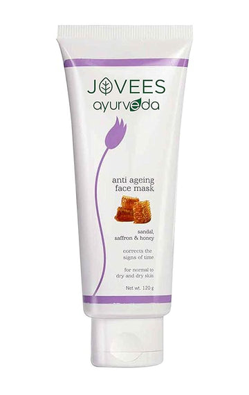 Jovees Ayurveda Sandal, Saffron & Honey Anti Ageing Face Mask 120 g