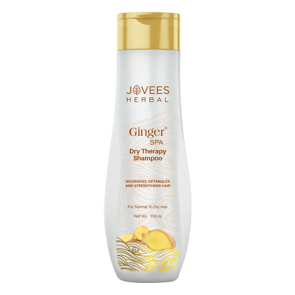 Jovees Herbal Ginger Spa Dry Therapy Shampoo |Detangles & Strengtens |For Dry Hair 300ml